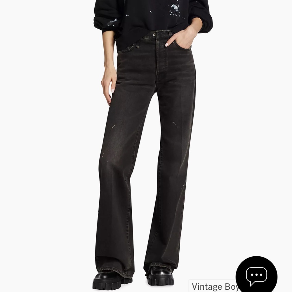 NEW WITH TAGS R13 Jane Jean Black